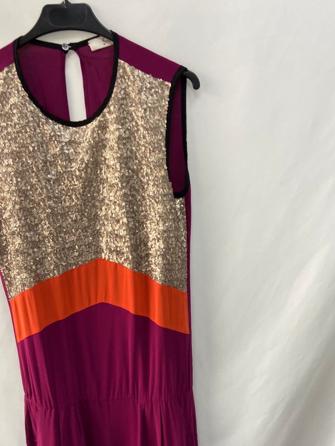 SUOLI. Long sequin jumpsuit Your(s)