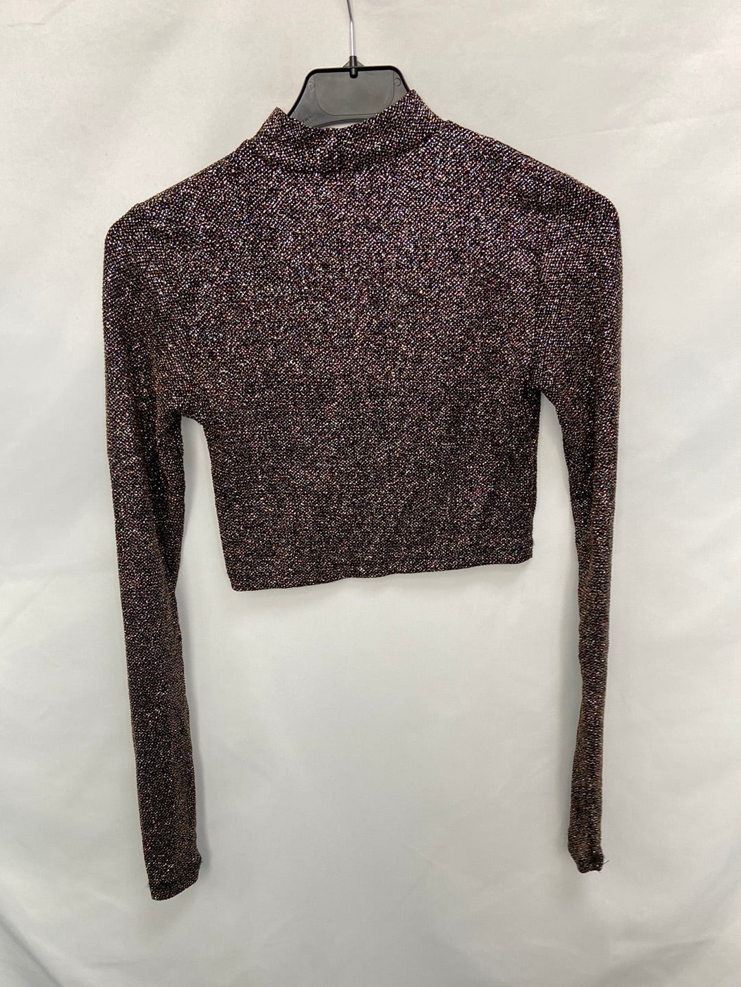 PULL&BEAR.Croptop hilos colores T.s