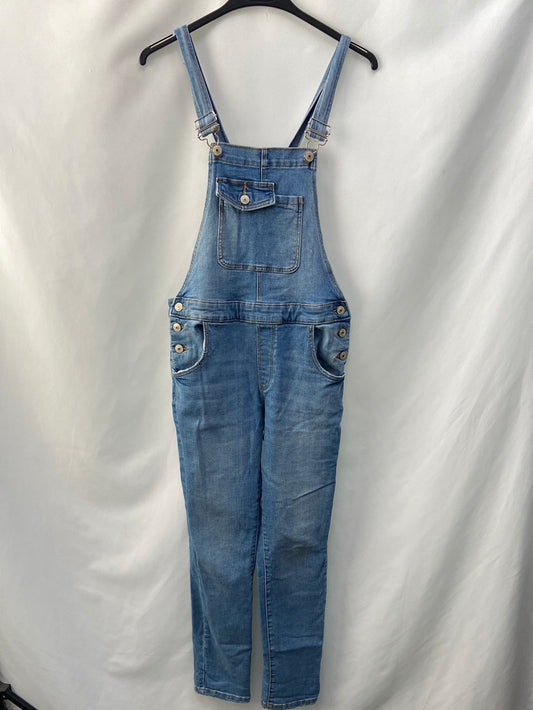 ZARA.Peto largo denim 13-14 años