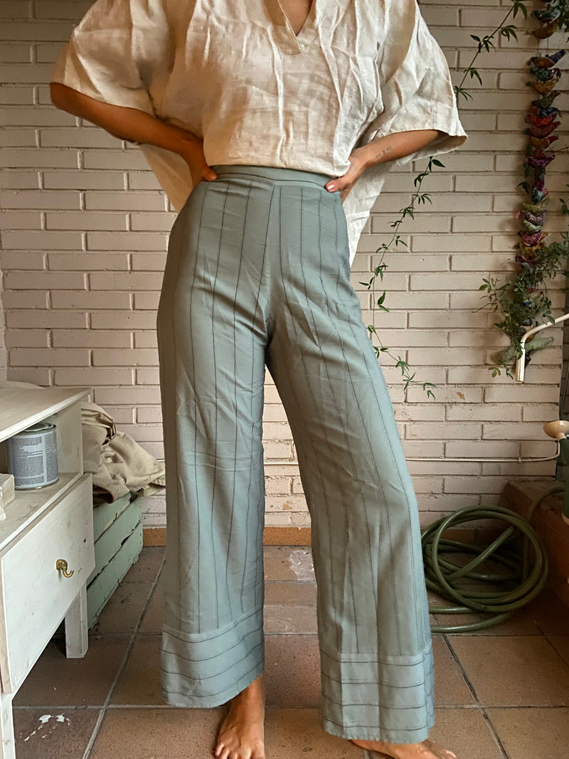 Pantalones vestir estilo culotte T.36