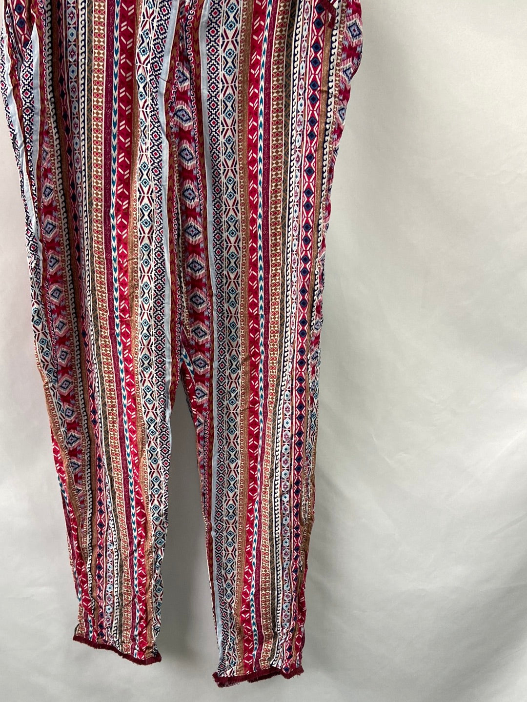 OYSHO.Pantalones estilo hippie lazadas T.M