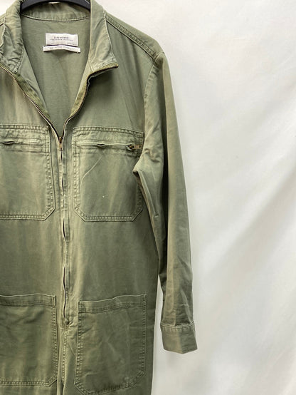 ZARA.Mono largo denim verde caqui T.S (TARA)