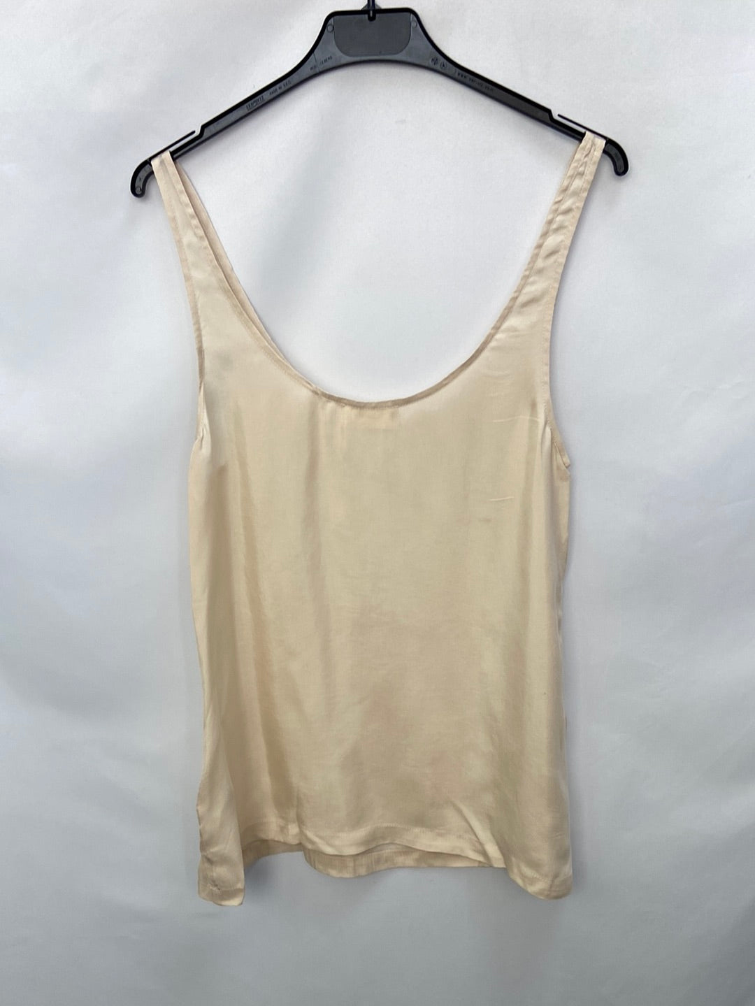 AMERICAN VINTAGE. Top 100% cupro beige T.s