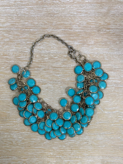 OTRAS.Collar piedras azules
