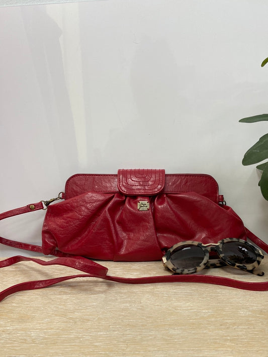 PEPE JEANS. Burgundy bag