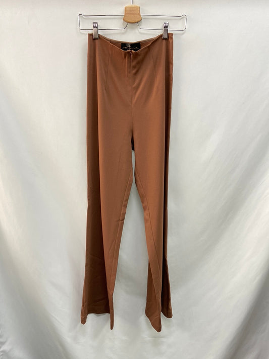 CORTANA.Camel palazzo pants T.36