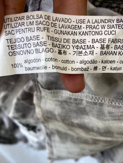 ZARA.Top tie dye abalorios T.M (Tara)