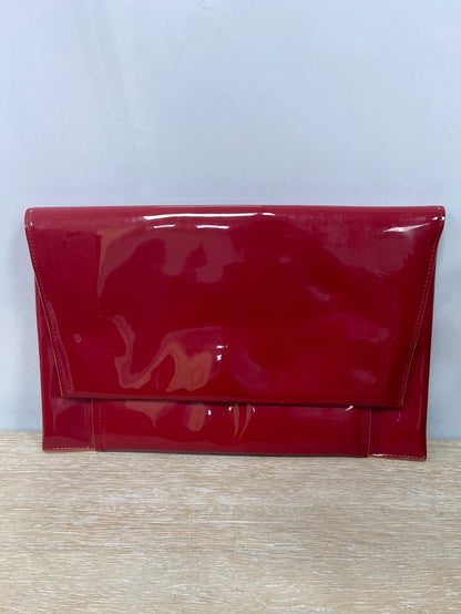 BIMBA Y LOLA.Cartera roja grande de mano