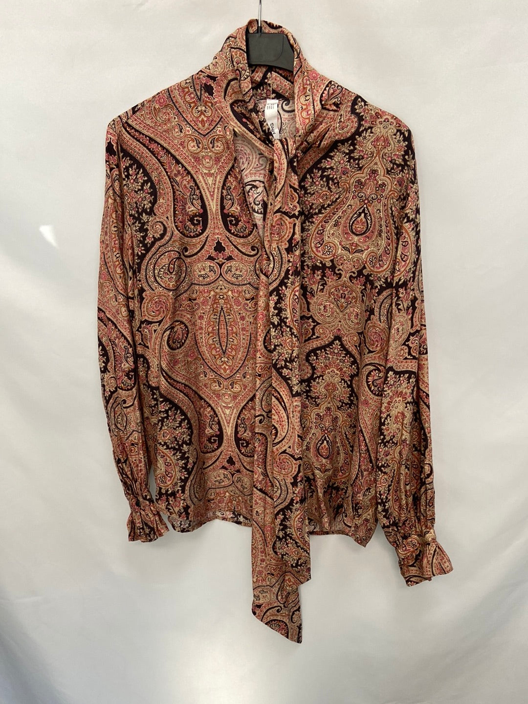 MANGO.Laced amoebas blouse T.XS