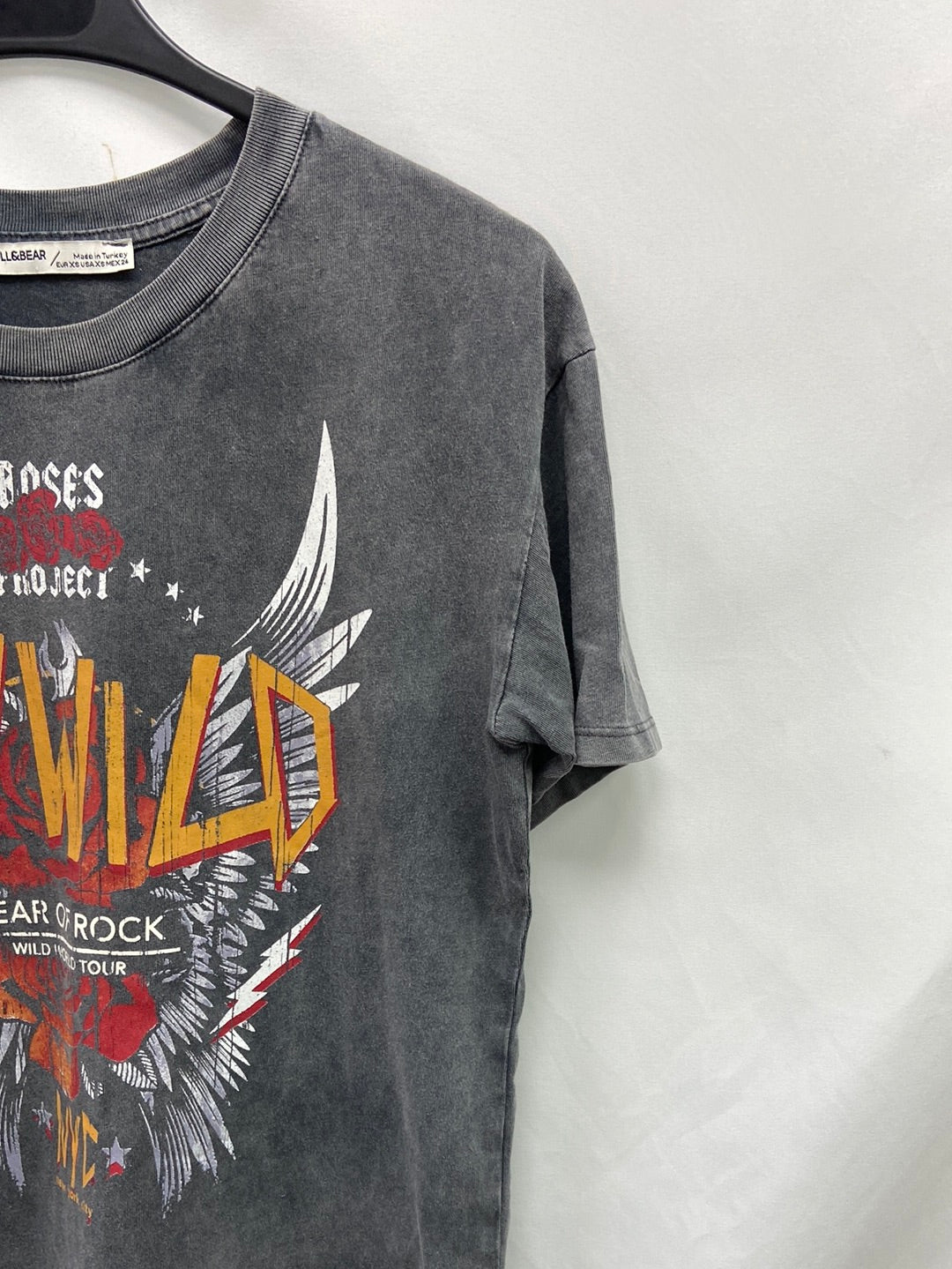 PULL&BEAR.Camisa efecto lavado T.XS