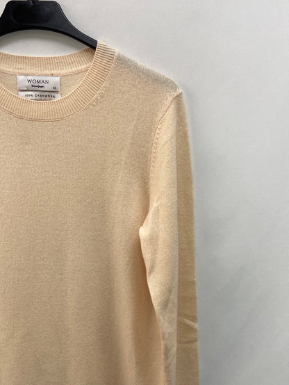EL CORTE INGLES.Jersey beige cashmere T.xs