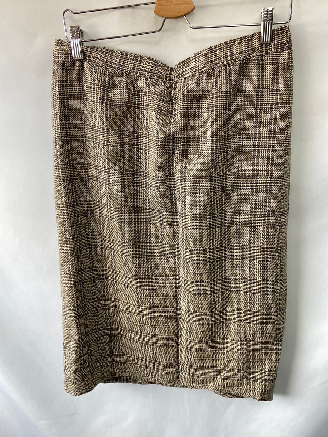 LOEWE. Checked puffed midi skirt T42