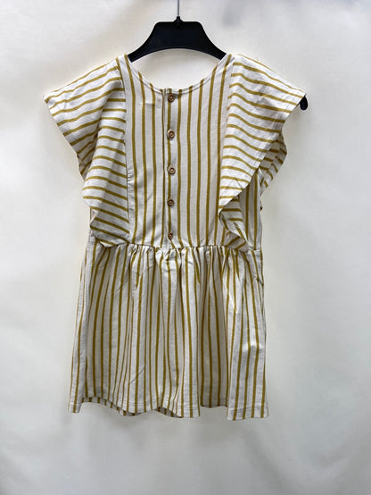 GOCCO.Vestido rayas T.5-6 años