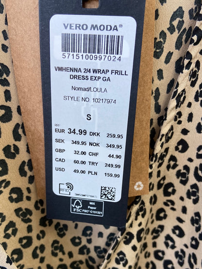 VERO MODA.Animal print wrap dress TM