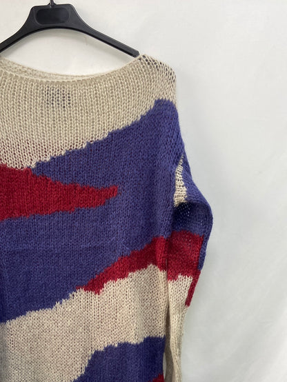 JEANS WESTERN.Jersey largo/vestido punto T:S