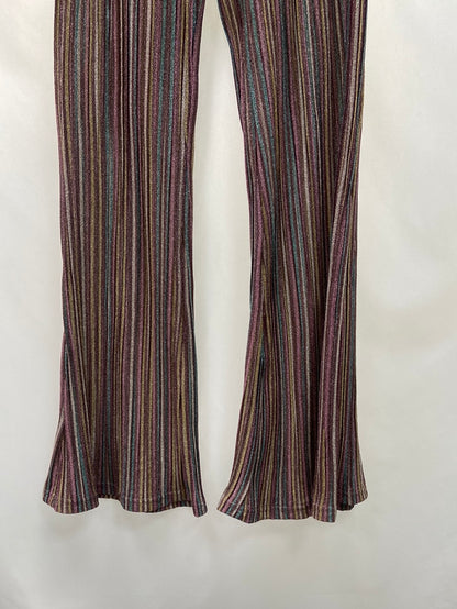 RENATTA&GO.Pantalones purpurina T.L