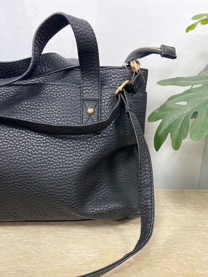 PRIMARK. Medium black faux leather bag