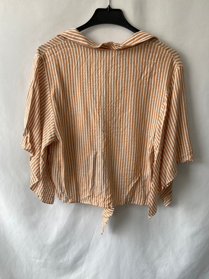 BERSHKA .Blusa rayas lazada T.S