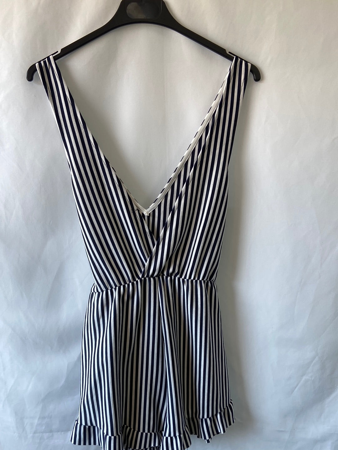 OTRAS.Mono corto elástico rayas Tu(s/m)