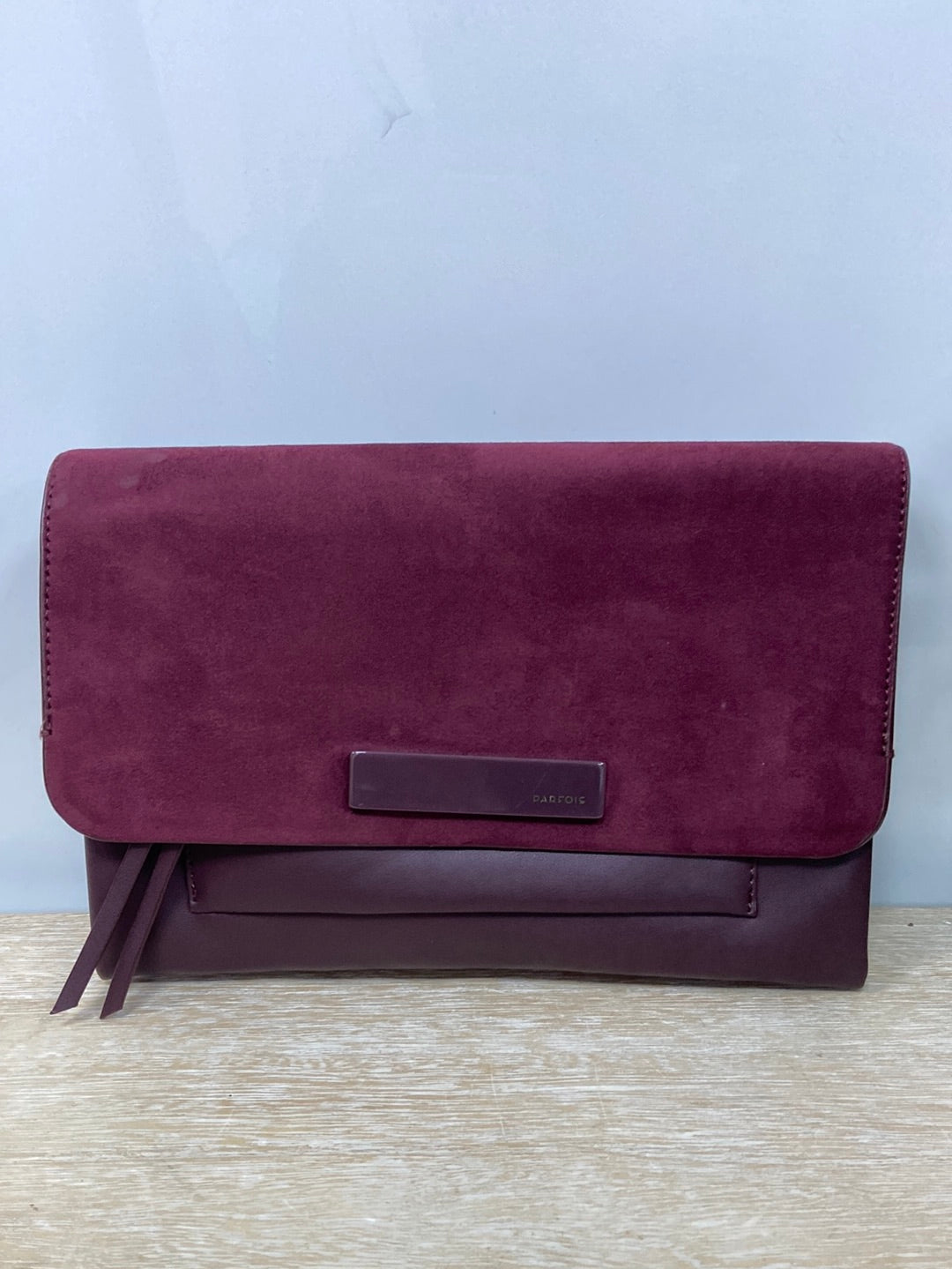 PARFOIS.Bolso de mano bicolor