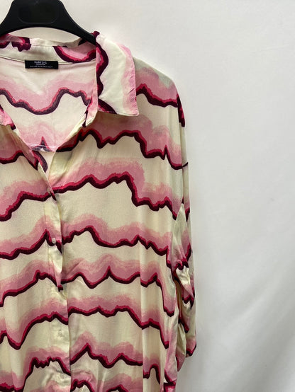 MARKET,PARFOIS.Camisa estampada T.M