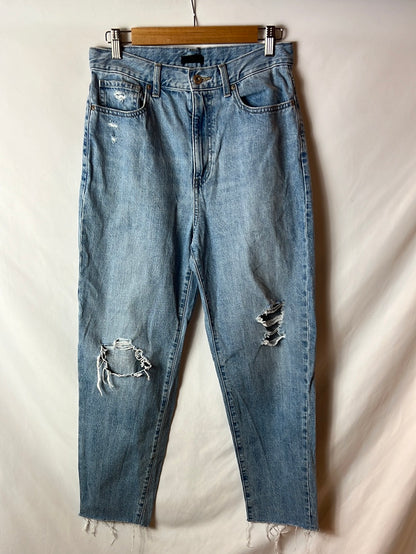 UNIQLO. Pantalón denim recto T.38