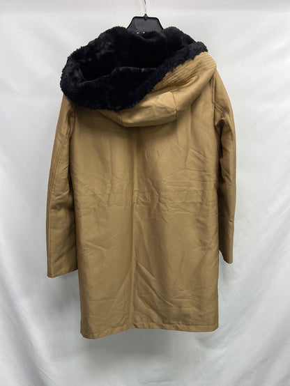 BIMBA Y LOLA. Beige fur coat TS