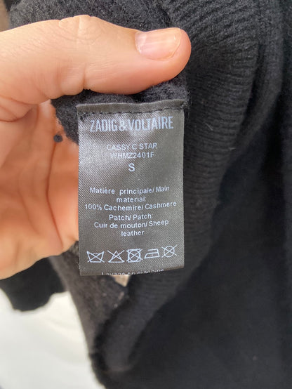 ZADIG&VOLTAIRE.Sudadera negra T.s
