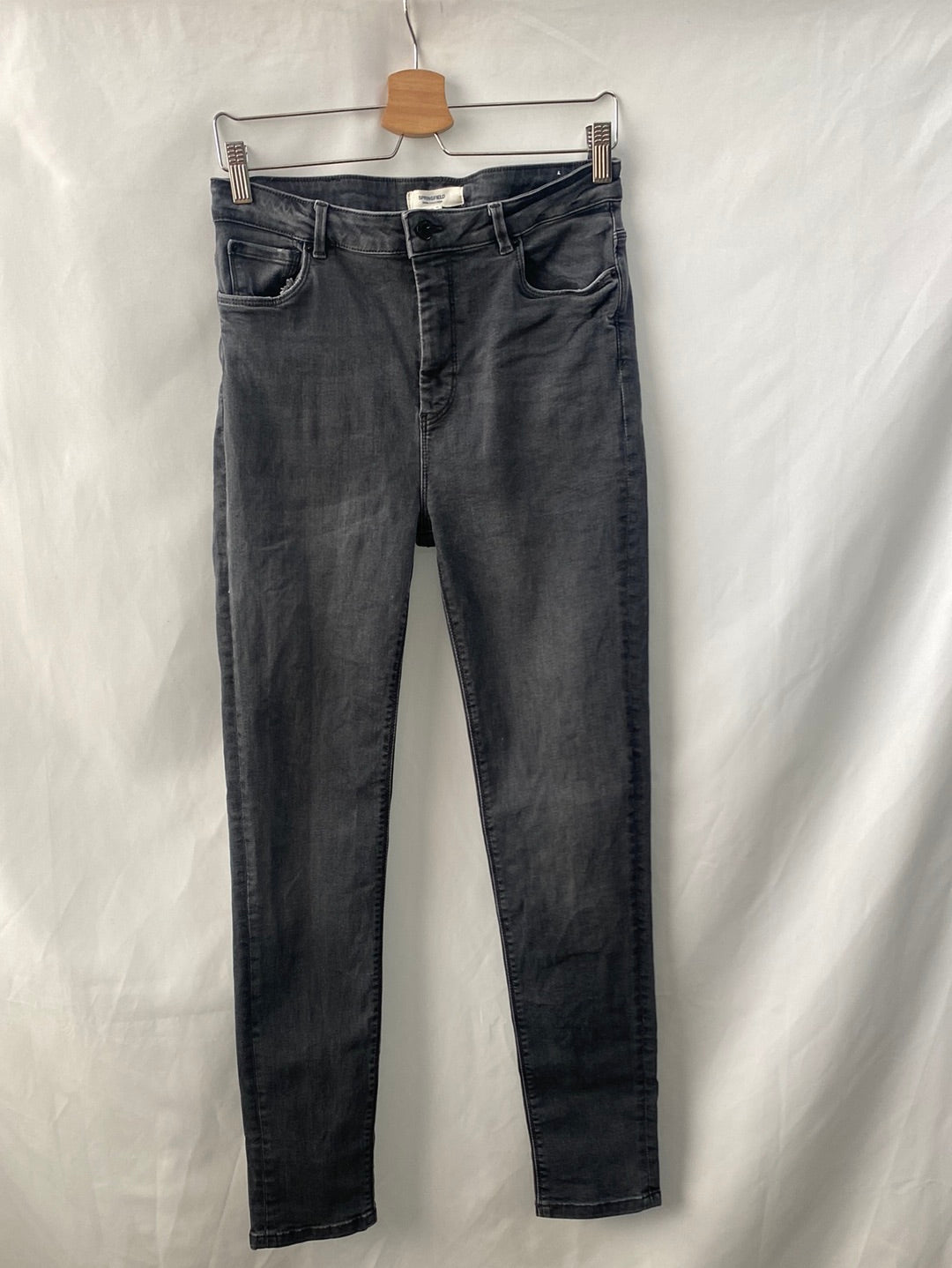 SPRINGFIELD.Grey skinny jeans S.42