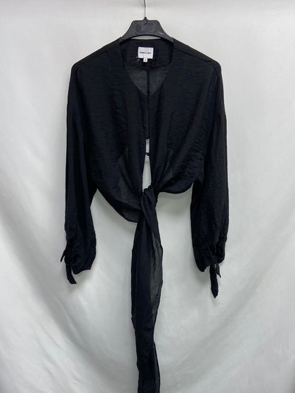 BIMBA Y LOLA. Black cape top TM