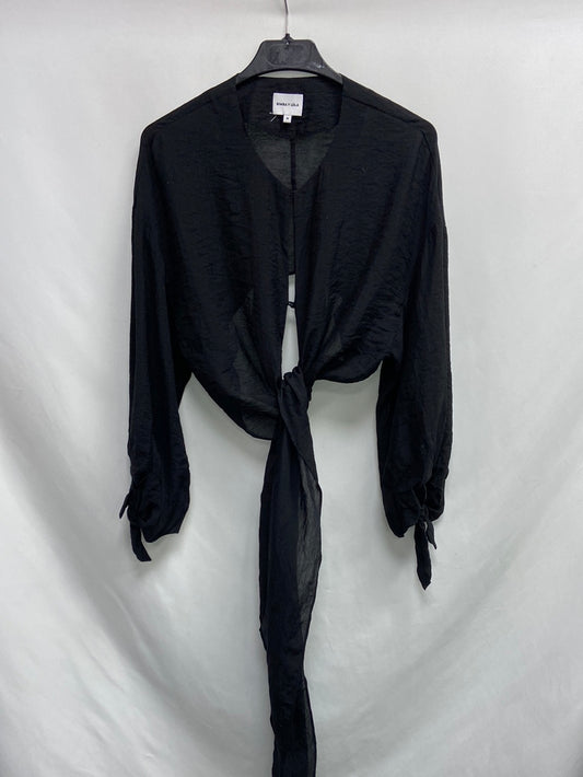 BIMBA Y LOLA. Black cape top TM