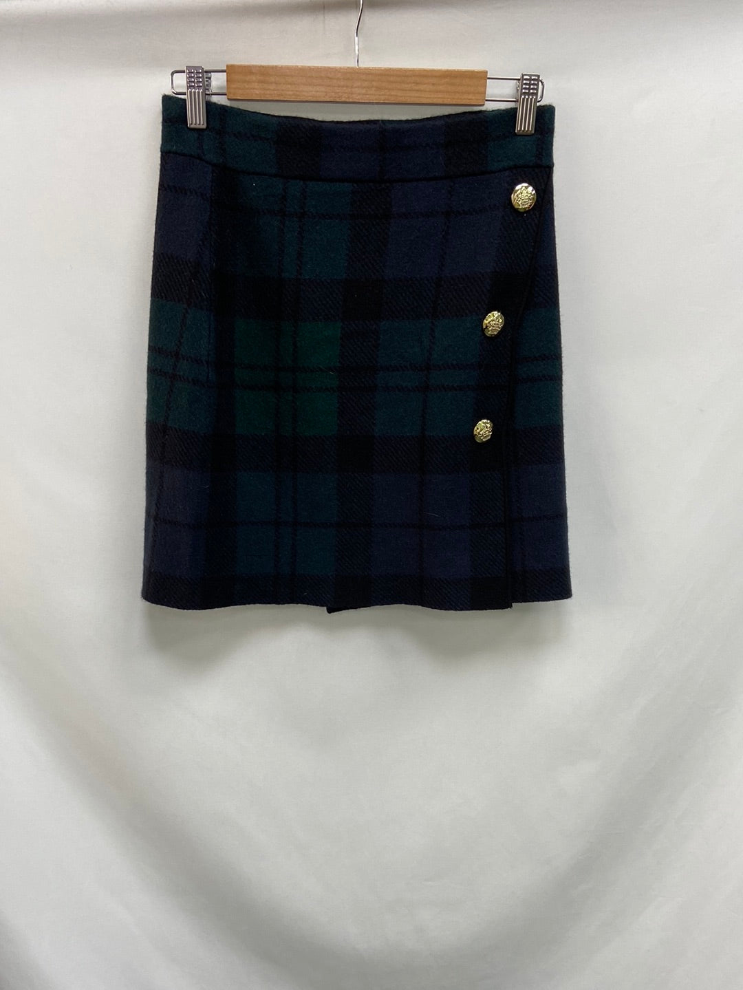 SFERA.Falda cuadros algodón T.S