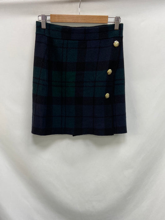 SFERA. Checkered cotton skirt TS