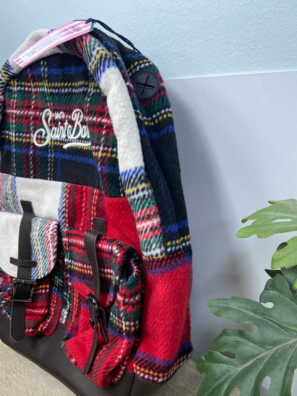 SAINT BARTH.Mochila cuadros escoceses