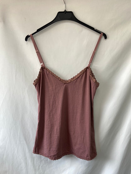 OTRAS.Top elástico encaje T.s/m