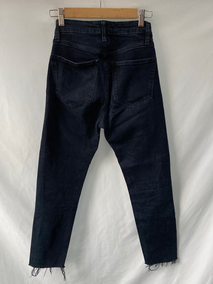 ZARA.Dark denim pants S. 34