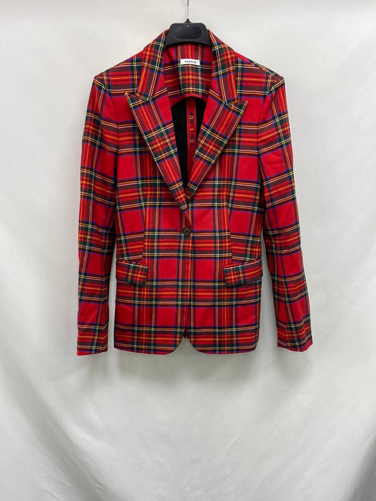P.A.R.O.S.H.Blazer cuadros escoceses T.xs