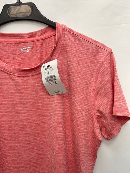 BOOMERANG. Camiseta rosa deportiva T.xl