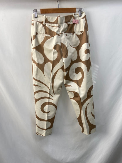MARNI.Printed pleated trousers S.38