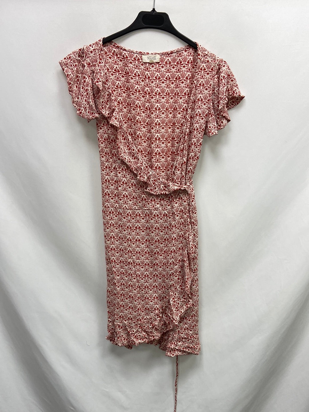 NÍCOLI.Vestido corto cruzado T.S