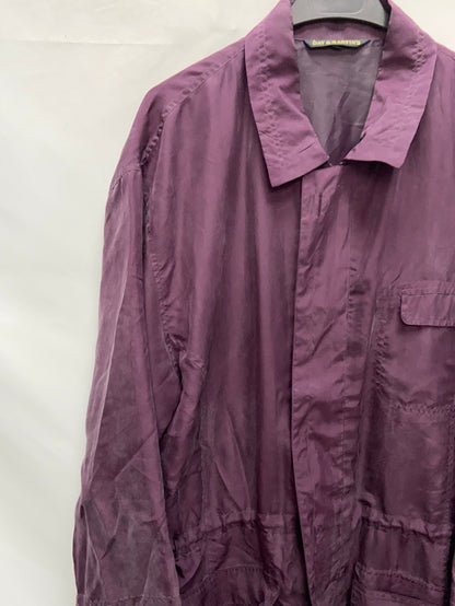 DAY&amp;MARTINS. Purple thin trench coat TU (m)