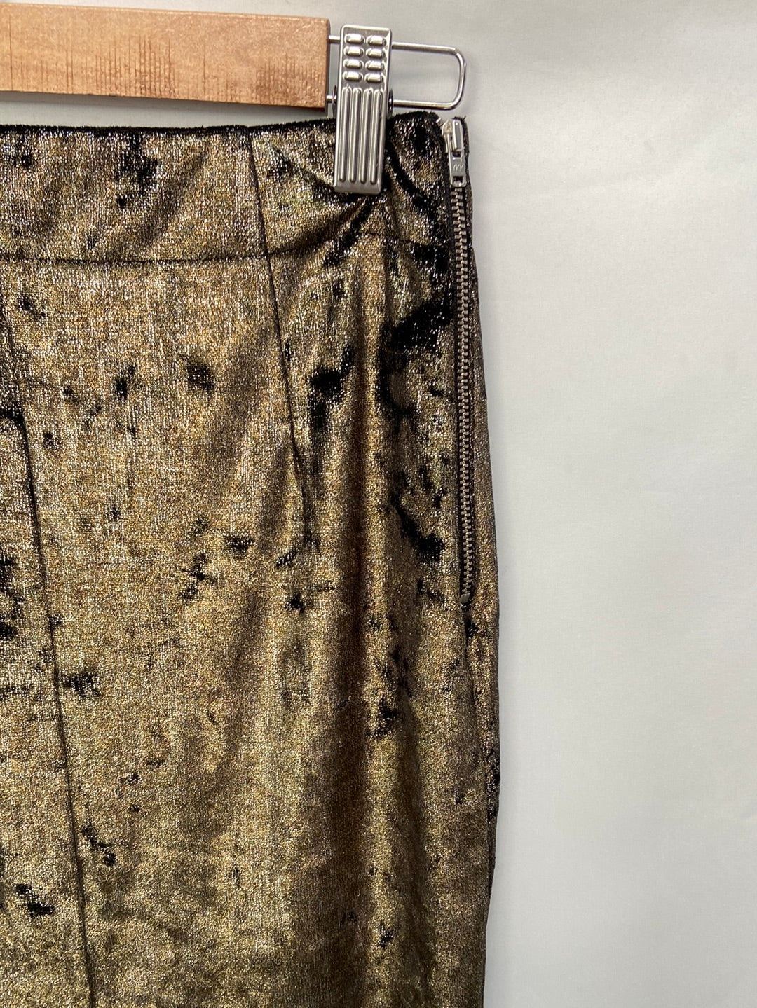MASSCOB.Golden tube midi skirt S.34
