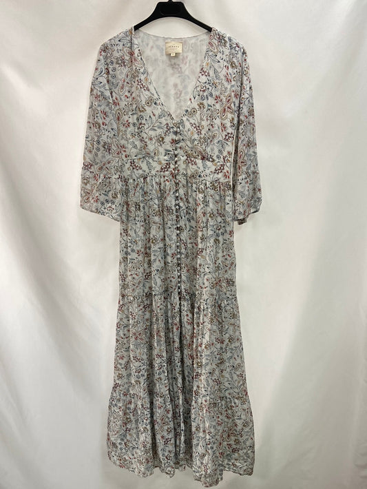 SÉZANE. Long floral dress S.34