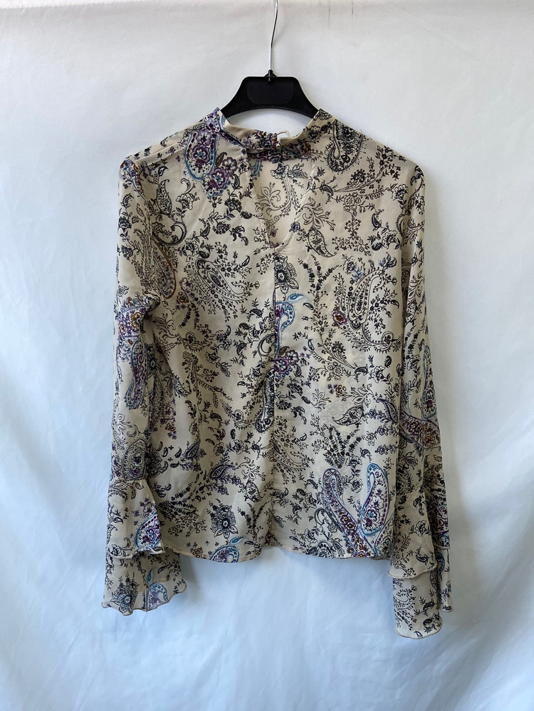 CALLIOPE.Blusa beige amebas T.M (Tara)