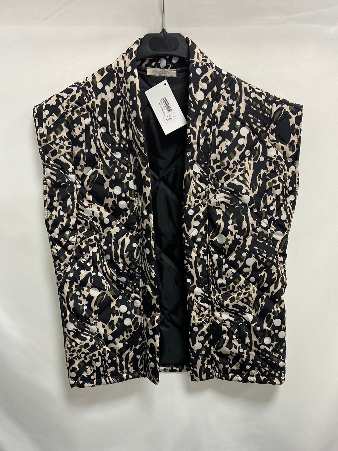 NEW COLLECTION.Chaleco acolchado print TU (s,m,l)
