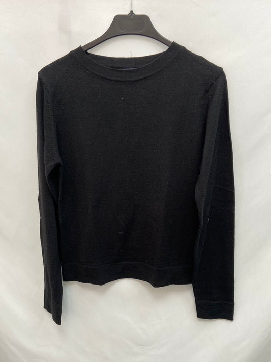 CHARO AGUIRRE.Jersey negro punto T. S